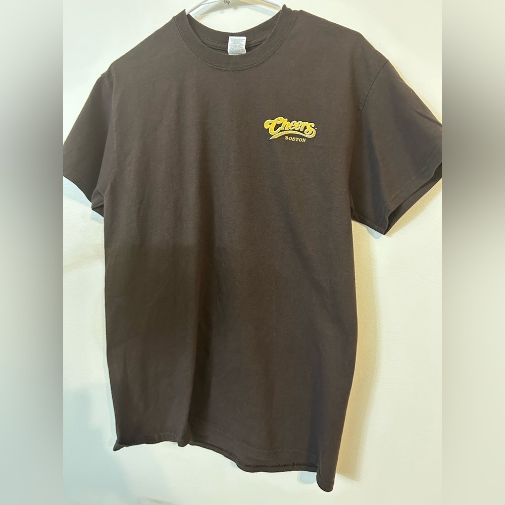 Cheers Boston Souvenir T-Shirt Brown